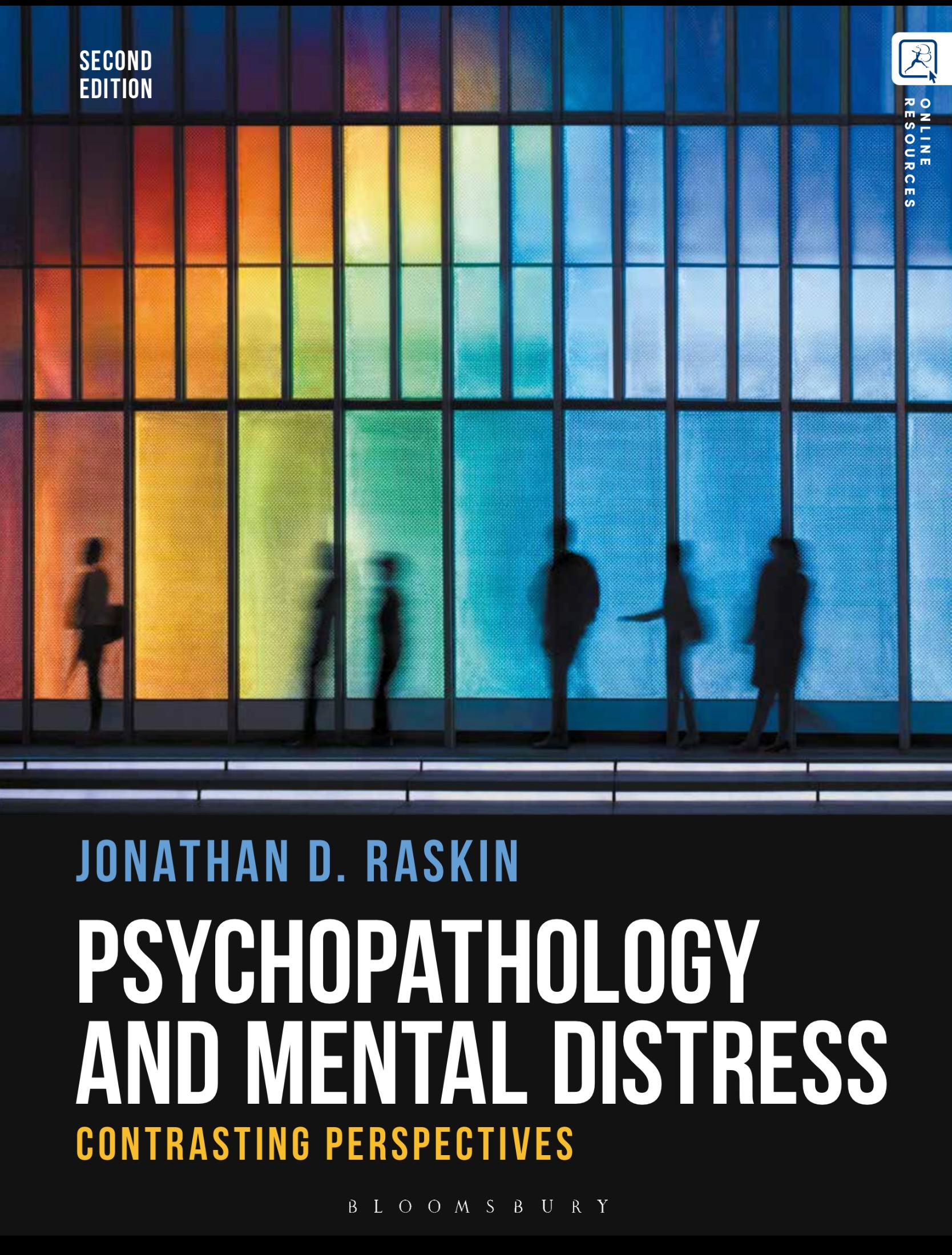 cover of "Psychopathology and Mental Distress: Contrasting Perspectives" with the caption "A groundbreaking multiperspective introduction of 'abnormal' psychology